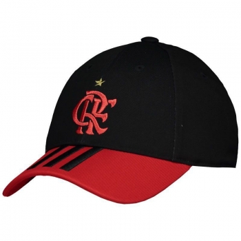 Boné Adidas Flamengo C40 Preto
