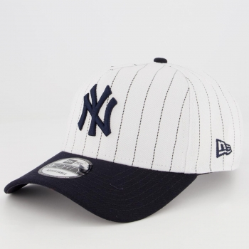 Boné New Era MLB New York Yankees 940 Pinstripe Branco