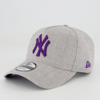 Boné New Era MLB New York Yankees GRA 940 Cinza Mascla