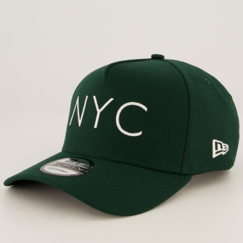 Boné New Era NYC Branded 940 Verde Militar
