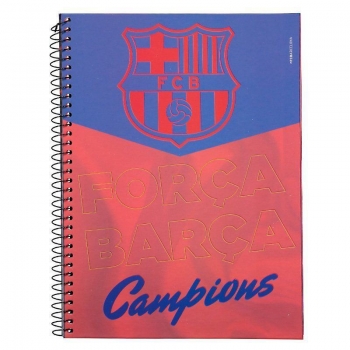 Caderno Foroni Barcelona Força Barça 1 Matéria