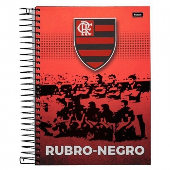 Caderno Foroni Flamengo Jogador 10 Matérias