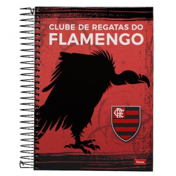 Caderno Foroni Flamengo Urubu 12 Matérias