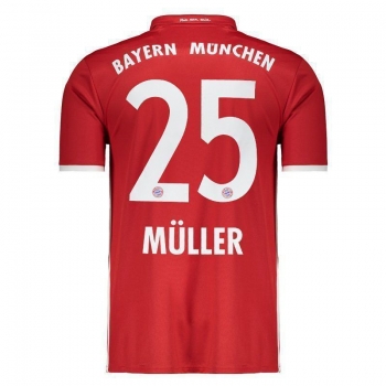 Camisa Adidas Bayern Home 2017 25 Müller