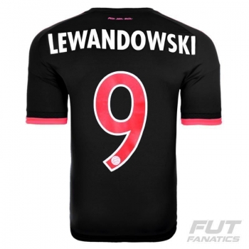 Camisa Adidas Bayern Third 2016 9 Lewandowski