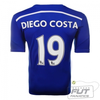 Camisa Adidas Chelsea Home 2015 19 Diego Costa EPL