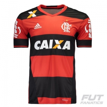 Camisa Adidas Flamengo I 2016 com Patrocínio