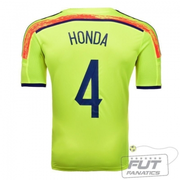 Camisa Adidas Japão Away 2014 4 Honda
