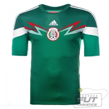 Camisa Adidas México Home 2014