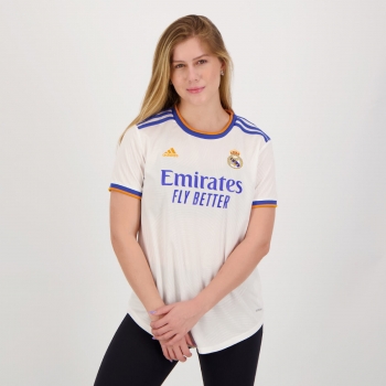 Camisa Adidas Real Madrid Home 2022 Feminina