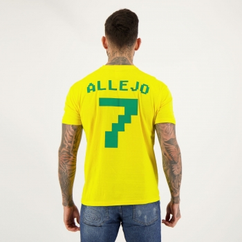 Camisa Brasil 7 Allejo Amarela