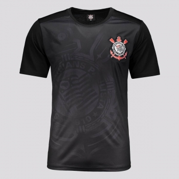 Camisa Corinthians Share Juvenil Preta