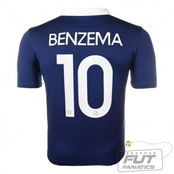 Camisa Nike França Home 2014 10 Benzema Matchday
