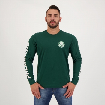 Camisa Palmeiras Manga Longa Verde