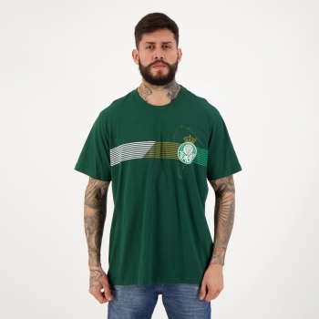 Camisa Palmeiras Maps Verde Escuro