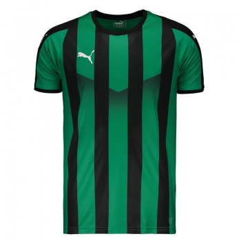 Camisa Puma Liga Striped Verde