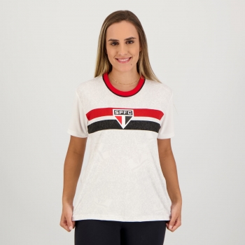 Camisa São Paulo Vivid I Feminina Branca