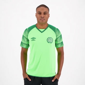 Camisa Umbro Chapecoense Goleiro 2017 Verde