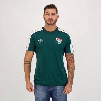 Camisa Umbro Fluminense Concentração 2022 Verde