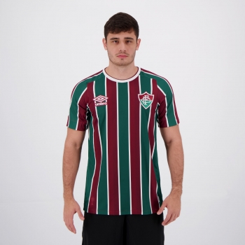 Camisa Umbro Fluminense I 2021 Libertadores 2022