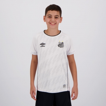 Camisa Umbro Santos I 2021 Juvenil