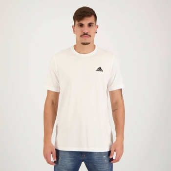 Camiseta Adidas Logo Pequeno Branca