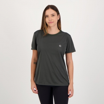 Camiseta Area Tan I Feminina Verde Escura
