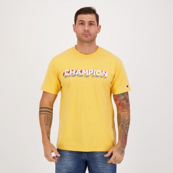 Camiseta Champion Emoji Amarela