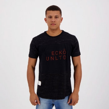 Camiseta Ecko Famous Preta Mescla