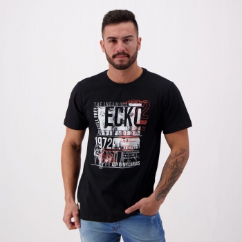 Camiseta Ecko Infamous Estampada Preta