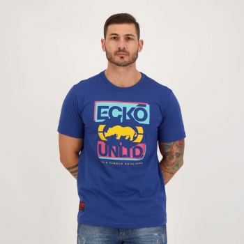 Camiseta Ecko Premium Brand Azul