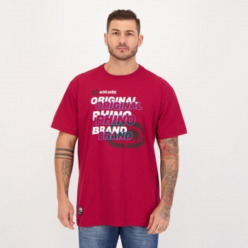 Camiseta Ecko Rhino Brand Plus Vermelha
