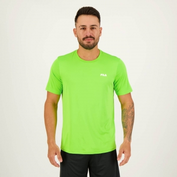 Camiseta Fila Basic Sports Polygin Verde