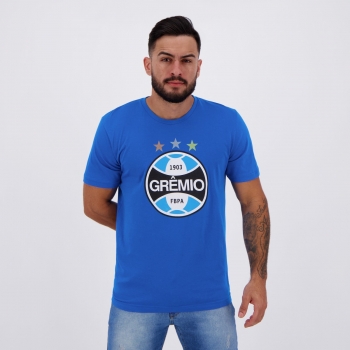 Camiseta Grêmio Escudo Azul