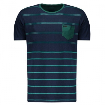 Camiseta HD Especial Horizon Marinho e Verde