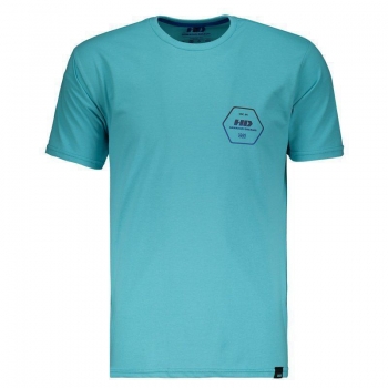 Camiseta Hd Gradient Geo Azul