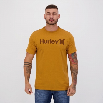 Camiseta Hurley Silk O&O Solid Amarela