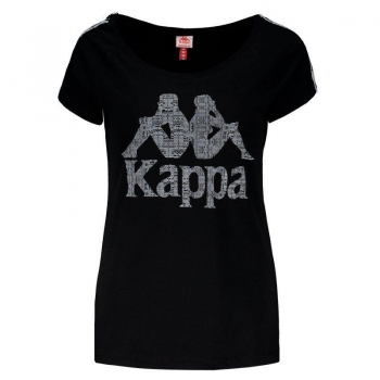 Camiseta Kappa Authentic 1967 Feminina Preta