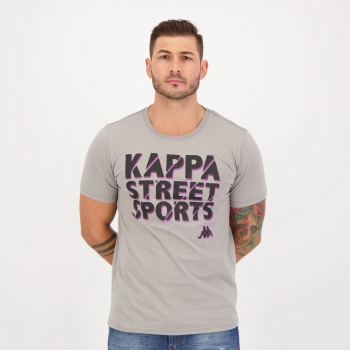 Camiseta Kappa Street Sports Cinza