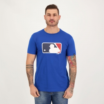 Camiseta New Era MLB Essentials Big Logo Azul