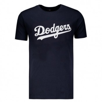Camiseta New Era MLB Los Angeles Dodgers Marinho
