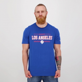 Camiseta New Era MLB Los Angeles Dodgers II Azul