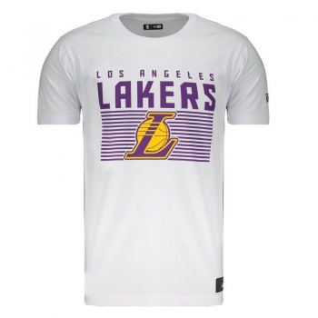 Camiseta New Era NBA Los Angeles Lakers Escudo