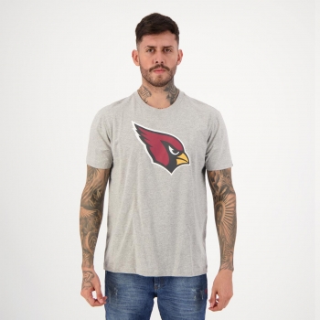 Camiseta New Era NFL Arizona Cardinals Cinza Mescla