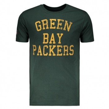 Camiseta New Era NFL Green Bay Packers Green and Gold