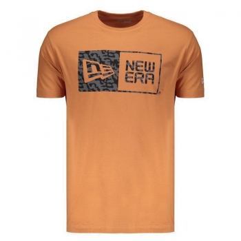 Camiseta New Era Rev Box Marrom
