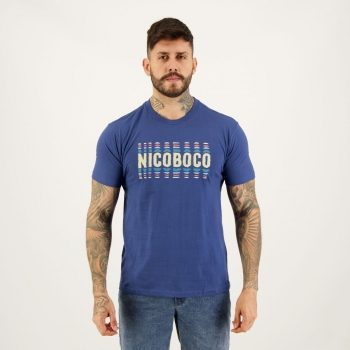 Camiseta Nicoboco Gutama Azul