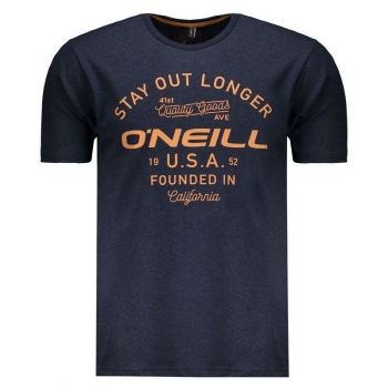 Camiseta O'Neill Foundation Marinho Mescla