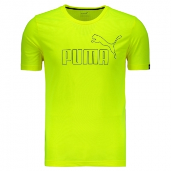Camiseta Puma Active No.1 Amarela