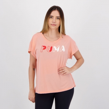 Camiseta Puma Modern Sports Feminina Coral
